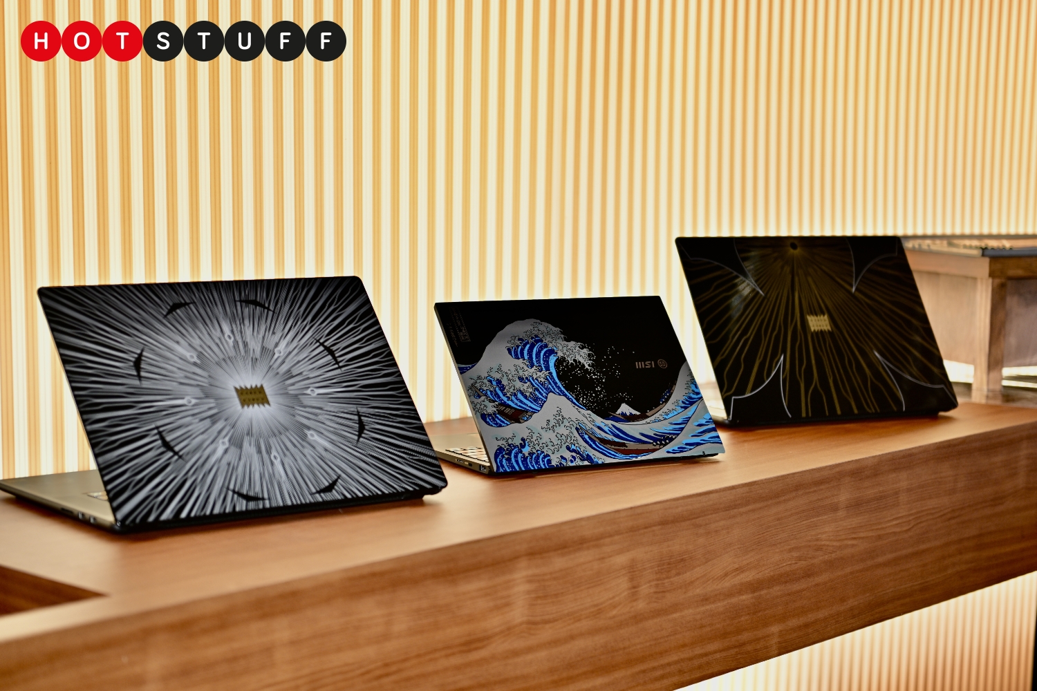 These MSI laptops look unlike any computer I've seen before