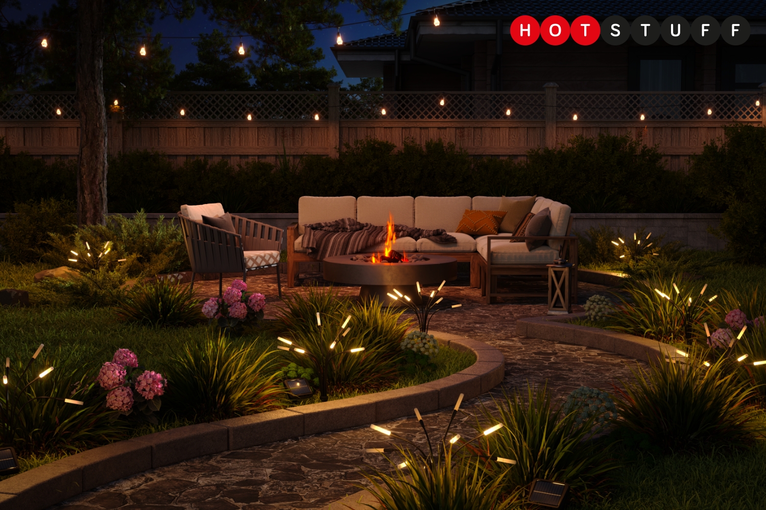 These Nanoleaf smart lights make me want to spend more time in my garden