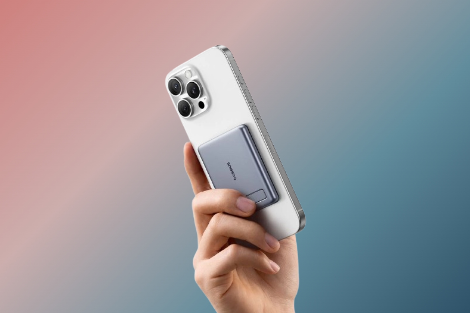 I'm getting this Baseus magnetic Qi2 power bank at almost half off to extend my iPhone's battery