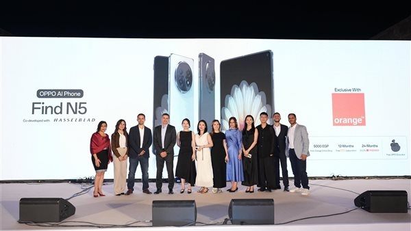 OPPO تُطلقFind N5  القابل للطي لأول مرة في مصر وتحدد معايير جديدة لمستقبل الهواتف الذكية