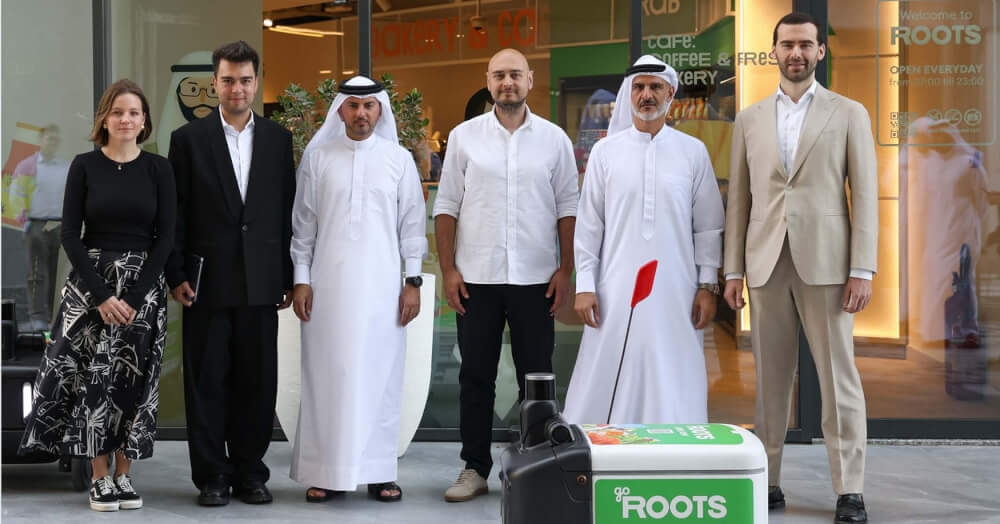 Yango Group and ROOTS unveil autonomous robots in Dubai