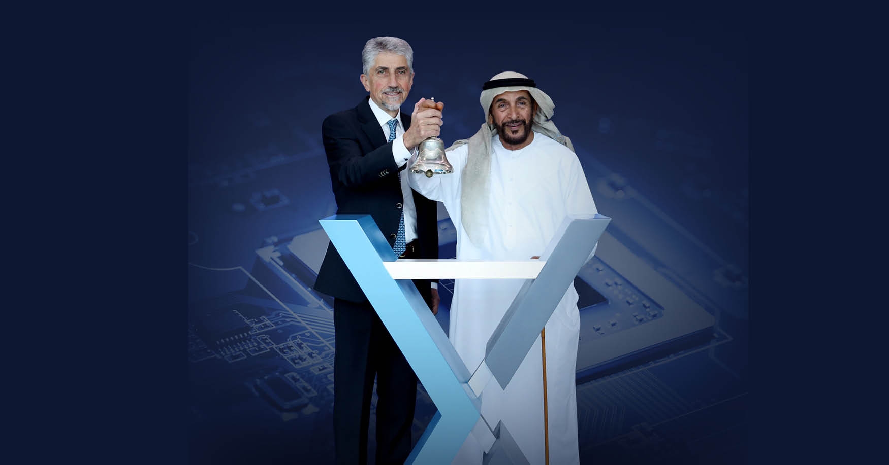 'After 40 years of success, the time was right for us to go public, and ring that bell.' – Fayez Ibbini, Alpha Data CEO