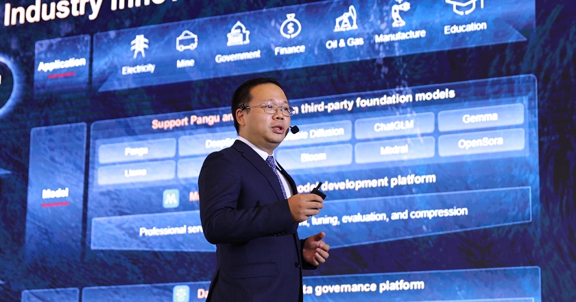 Huawei Cloud President outlines their efforts to leverage AI technology