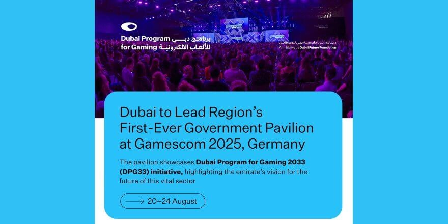 DPG33 set to host region's first-ever govt pavilion at Gamescom 2025 in Germany