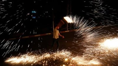ضبط ورش لتصنيع الألعاب النارية في الفيوم