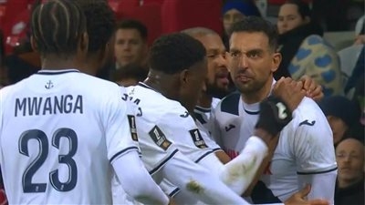 أحمد حسن كوكا يسجل في فوز لوهافر على ليل (1/2) في الدوري الفرنسي