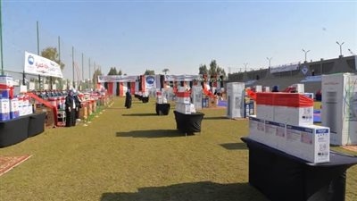 محافظ أسيوط ونائب رئيس حزب مستقبل وطن يشهدان توزيع 60 جهاز عروسة 30 رحلة عمرة