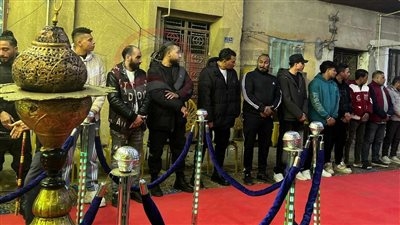 واقف زعلان.. لقطات من عزاء والد أورتيجا