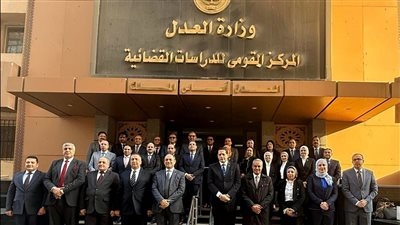 مركز التدريب القضائي ينهي ورشة تدريب المدربين بمشاركة 25 مستشارًا