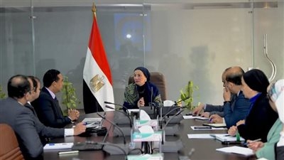 وزيرة البيئة تبحث مع مدير مكتب مصر لبرنامج الأمم المتحدة للمستوطنات البشرية UN HABITAT تنفيذ عدد من المشروعات
