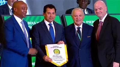 وزير الشباب والرياضة يُهنئ المهندس هاني أبو ريدة بفوزه بعضوية المكتب التنفيذي للفيفا ورئاسة اتحاد شمال إفريقيا