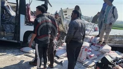 اصطدام أتوبيس مدارس بعمود إنارة في هليوبوليس