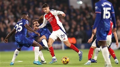 ديربي لندن.. التشكيل الرسمي لمباراة أرسنال وتشيلسي في الدوري الإنجليزي الممتاز