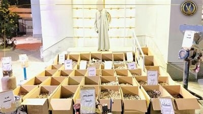 ضبط شخص بحوزته مليون قطعة ألعاب نارية مختلفة الأشكال والأحجام في الفيوم