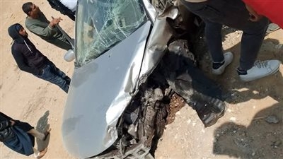 إصابة 5 طلاب بعد انقـ ـلاب سيارة ملاكي فى المنيا