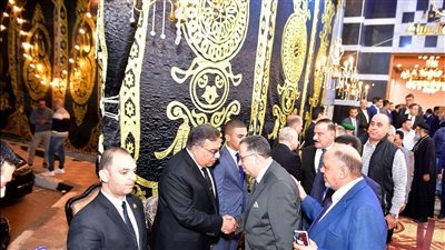 بحضور عدد من المحافظين.. محافظ الدقهلية يتلقى عزاء السكرتير العام للمحافظة بدار المناسبات بالمنصورة