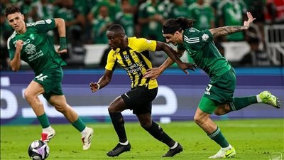 ديربي جدة: الاتحاد يتعادل أمام الأهلي (2/2) في دوري روشن السعودي