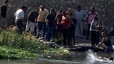 انتشال ساق آدميه من إحدى ترع الدقهلية ورعب بين الأهالى
