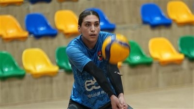ندى حمدي لاعبة كرة الطائرة سيدات بالأهلي: أحلم بالتتويج ببطولة إفريقيا للأندية
