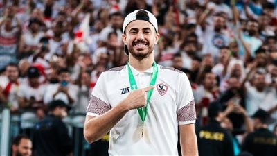 الونش يؤدي تدريبات منفردة في الجيمانيزيوم على هامش مران الزمالك