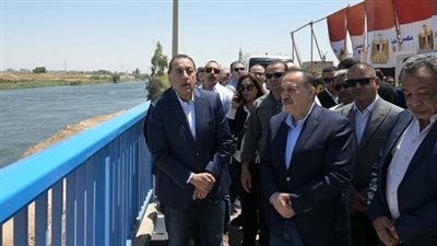 رئيس الوزراء يفتتح مشروع كوبري "منقباد" العلوي بالمدخل الشمالي لمدينة أسيوط