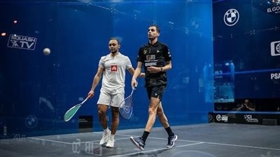 علي فرج يتأهل لنصف نهائي بطولة الجونة الدولية للإسكواش بعد فوز ساحق على يوسف سليمان
