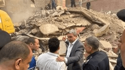 انفجار أنبوبة بوتاجاز يتسبب في انهيار منزل بأسيوط.. ومحاولات للسيطرة على الحريق