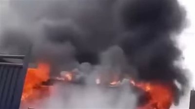 السيطرة على حريق أعلى سطح منزل بالفيوم