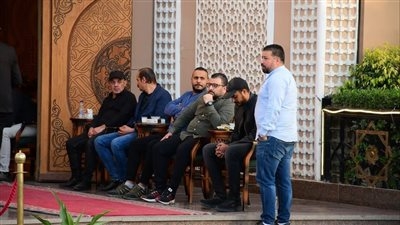 بدء عزاء سليمان عيد بمسجد الشرطة وعلاء مرسي أول الحضور.. تفاصيل