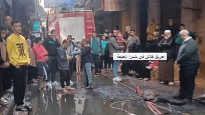 السيطرة علي حريق بمنزل من 3 طوابق بالفيوم دون إصابات