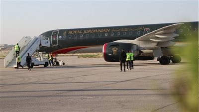 «بعد انقطاع لمدة 14 عاما».. وصول أول طائرة ركاب أردنية إلى مطار حلب الدولي