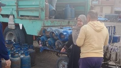 محافظ الدقهلية : ضبط مستودع لتصرفه في 225 اسطوانة بوتاجاز بدون فواتير