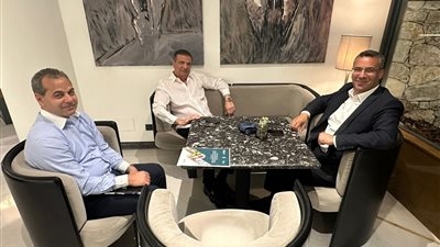 وزير الزراعة يبحث مع نظيره اللبناني تعزيز التعاون  المشترك