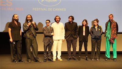 أول تعليق من طرزان وعرب ناصر عن فيلم كان ياما كان في غزة بمهرجان كان السينمائي.. تفاصيل