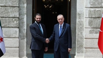 «اجتماع مغلق».. أردوغان يجري محادثات مع الرئيس السوري في إسطنبول