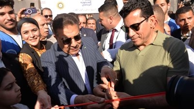 بتكلفة 152 مليون وزير الشباب والرياضة ومحافظ الدقهلية يفتتحان اعمال  تطوير الملاعب والمنشآت الرياضية