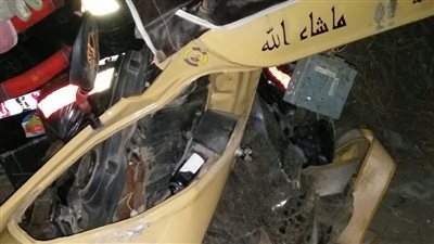مصرع شخص وإصابة آخر في حادث بكفرالشيخ