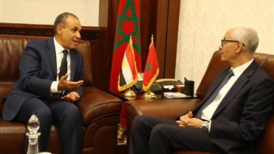 وزير الخارجية يجتمع برئيس مجلس النواب المغربي في الرباط