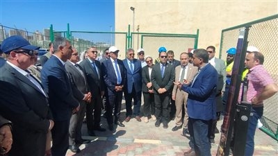 وفد برلماني يتفقد عدد من المشروعات بالإسكندرية..صور