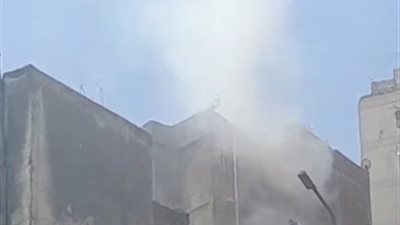 اندلاع حريق بعمارة سكنية في حلمية الزيتون