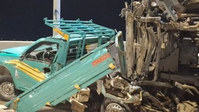 قرار قضائي بشأن سائق التريلا المتسبب في مصرع 3 وإصابة 20 شخصا في حادث محور ديروط بأسيوط