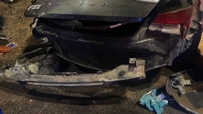حادث تصادم على الطريق الأوسطي يودي بحياة شخص