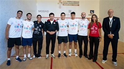 منتخب الناشئين يفوز على أمريكا ويحصد لقب الفرق ببطولة العالم للاسكواش