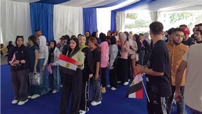 أعلام مصر تزين لجان مصر الجديدة في أول أيام انتخابات الشيوخ 2025 وسط إقبال شبابي