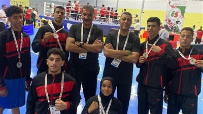 7 ميداليات لأبطال المشروع القومي بدورة الألعاب الأفريقية للمدارس بالجزائر
