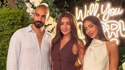 بالصور.. هنا الزاهد تحتفل بخطوبة شقيقتها نور