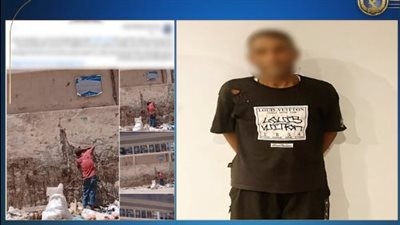 ضبط حداد حاول سرقة أجزاء من سور المترو بالعصافرة