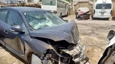 من أسرة واحدة .. إصابة 4 أشخاص في انقـ ـلاب ملاكي على طريق السويس