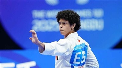 أدم الليثي لاعب الكاراتيه بالأهلي يحصد المركز الرابع في دورة الألعاب العالمية بالصين