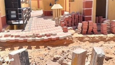استكمال أعمال رصف الشوارع الداخلية المتبقية فى حي البري..مديرية الطرق والنقل بالوادي الجديد توضح